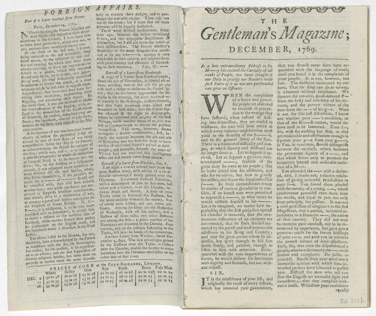 1982.0310 B Magazine, cover reverse, B