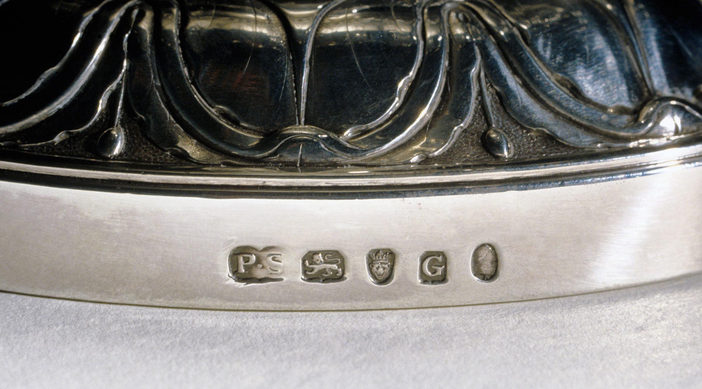 1982.0328 A-C Trophy, Presentation Trophy, detail 1