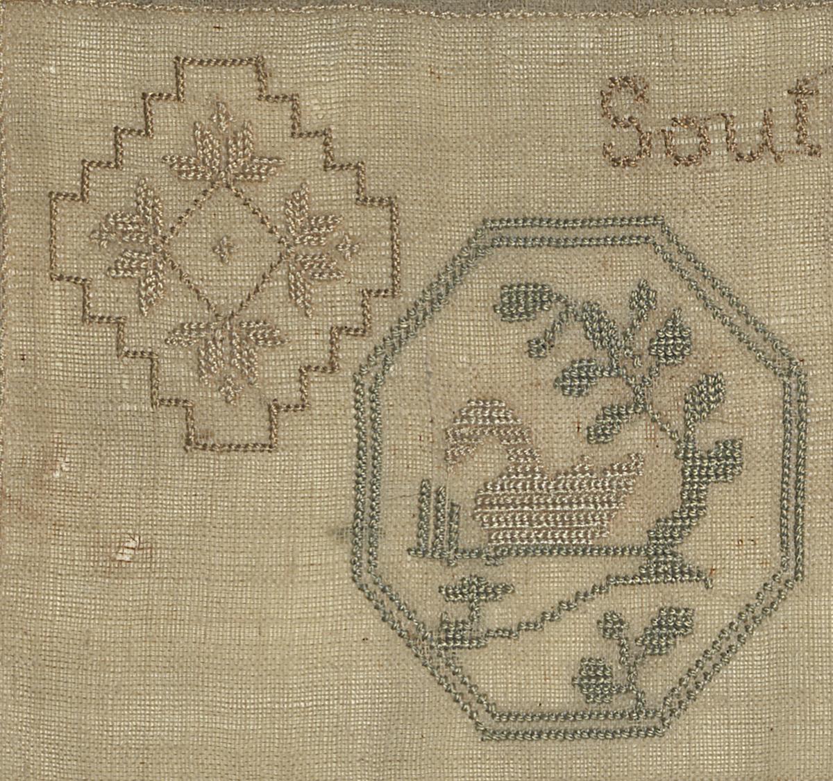 1982.0329 Sampler, Detail 9