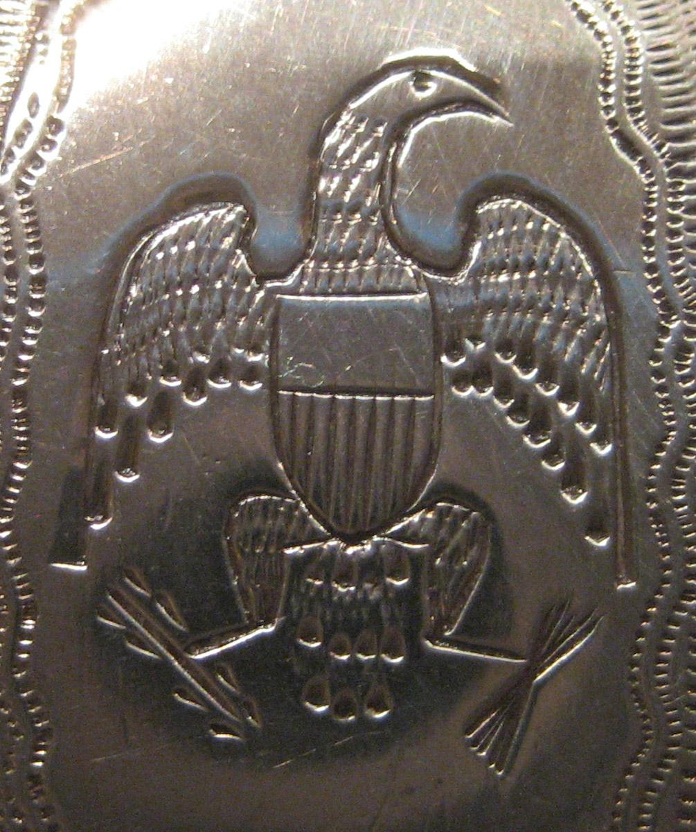 1957.1371 Sugar tongs (detail)
