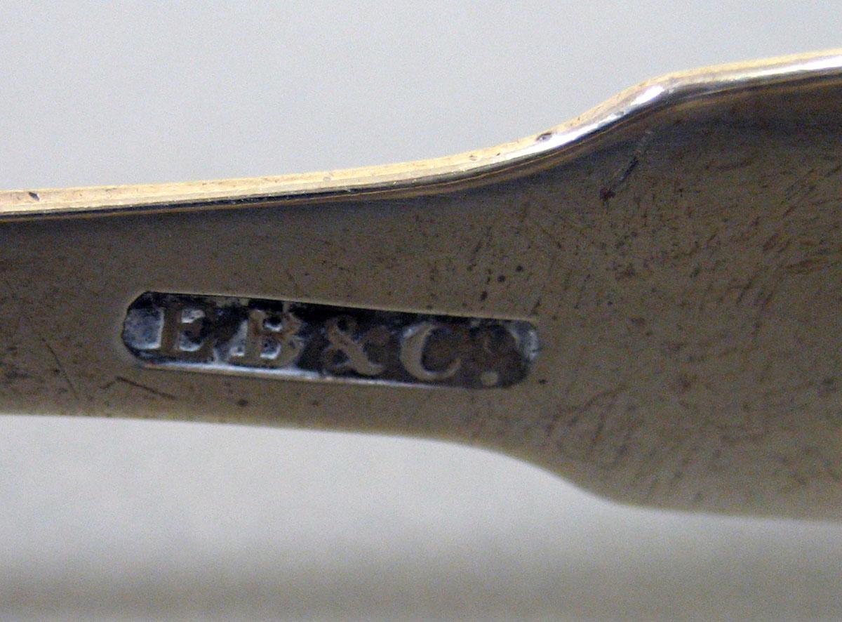 1957.1373 Silver Tongs mark 2