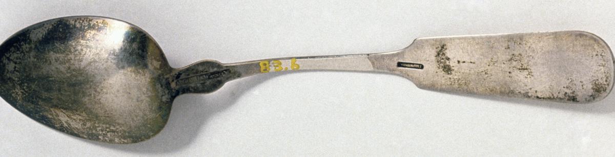 1983.0006 Spoon, Tablespoon, view 2