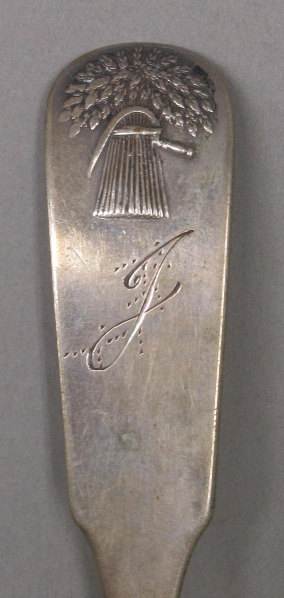1957.1375 Silver Spoon engraving