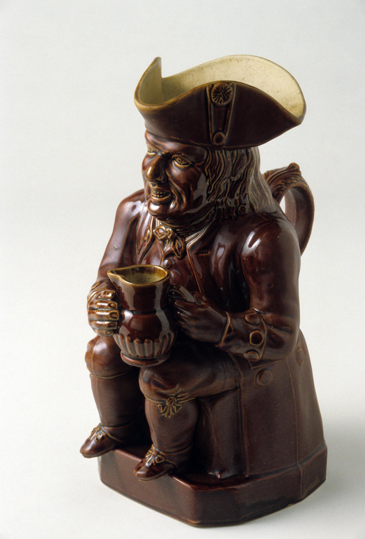 1983.0013 Stoneware toby jug