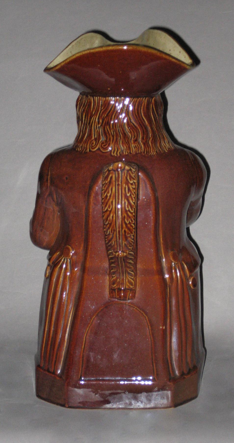 1983.0013 Stoneware toby jug (back)