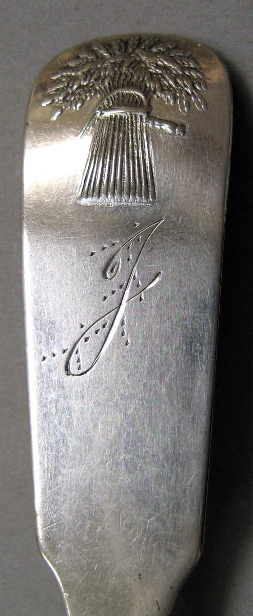 1957.1376 Silver Spoon engraving