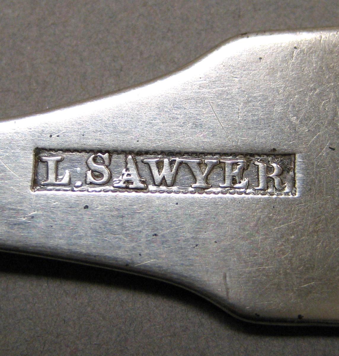 1957.1376 Silver Spoon mark
