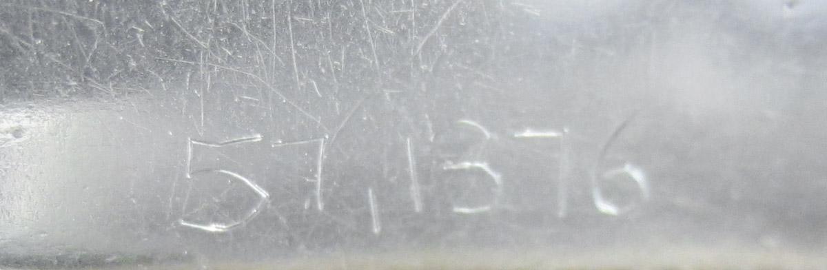 1957.1376 Spoon, inscription