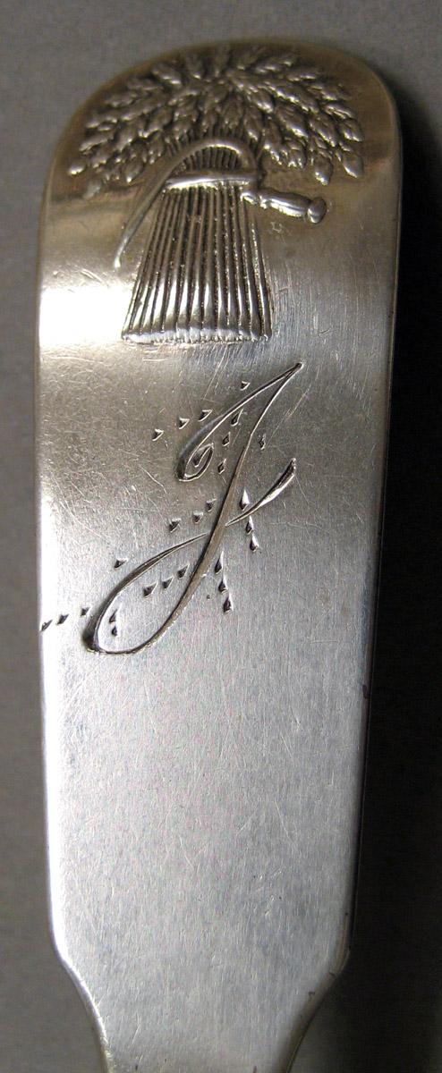 1957.1377 Silver Spoon engraving
