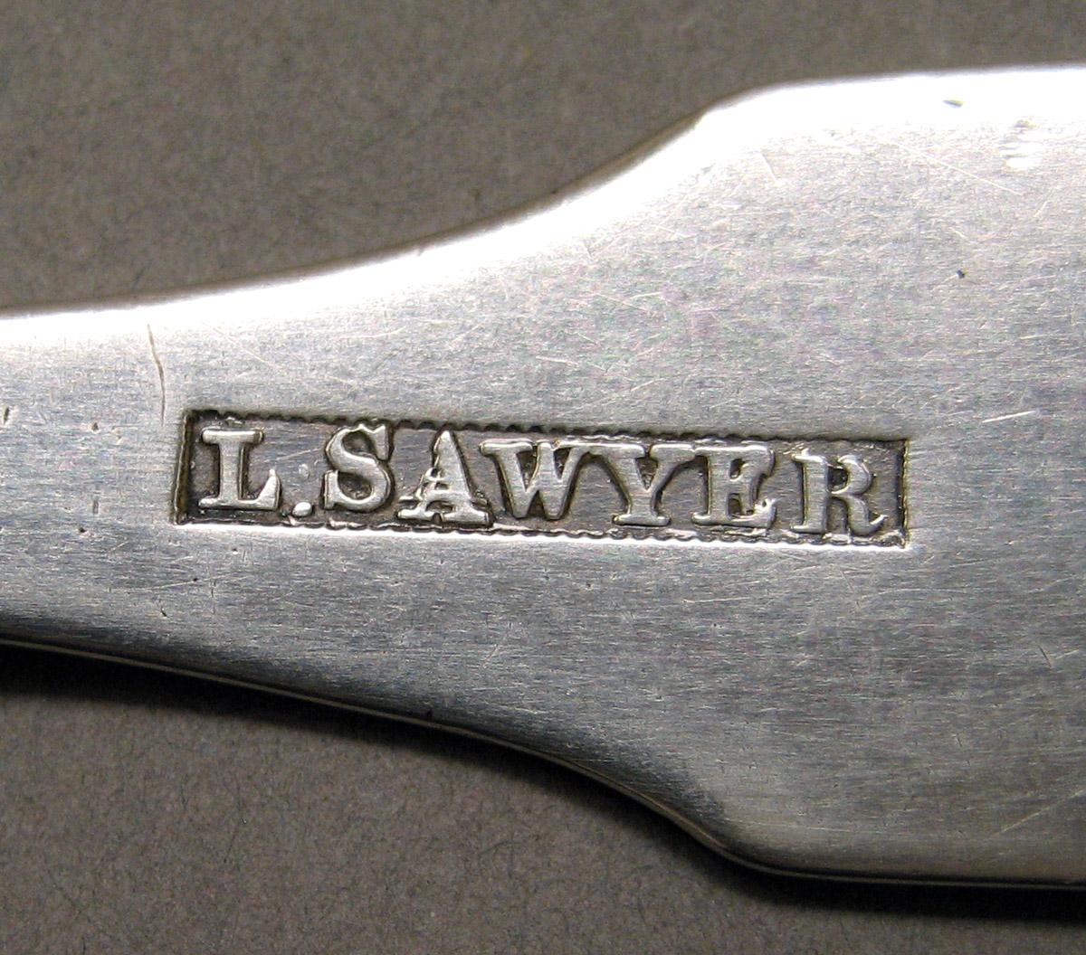 1957.1377 Silver Spoon mark