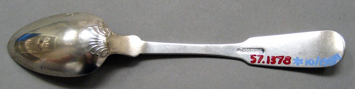 1957.1378 Silver Spoon underside