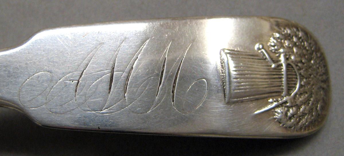 1957.1378 Silver Spoon engraving