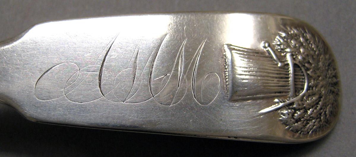 1957.1379 Silver Spoon engraving