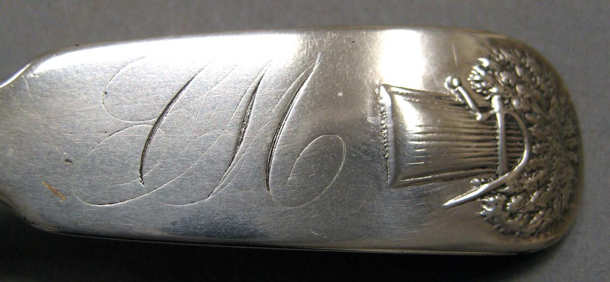 1957.1380 Silver Spoon engraving