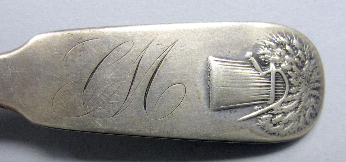 1957.1381 Silver Spoon engraving