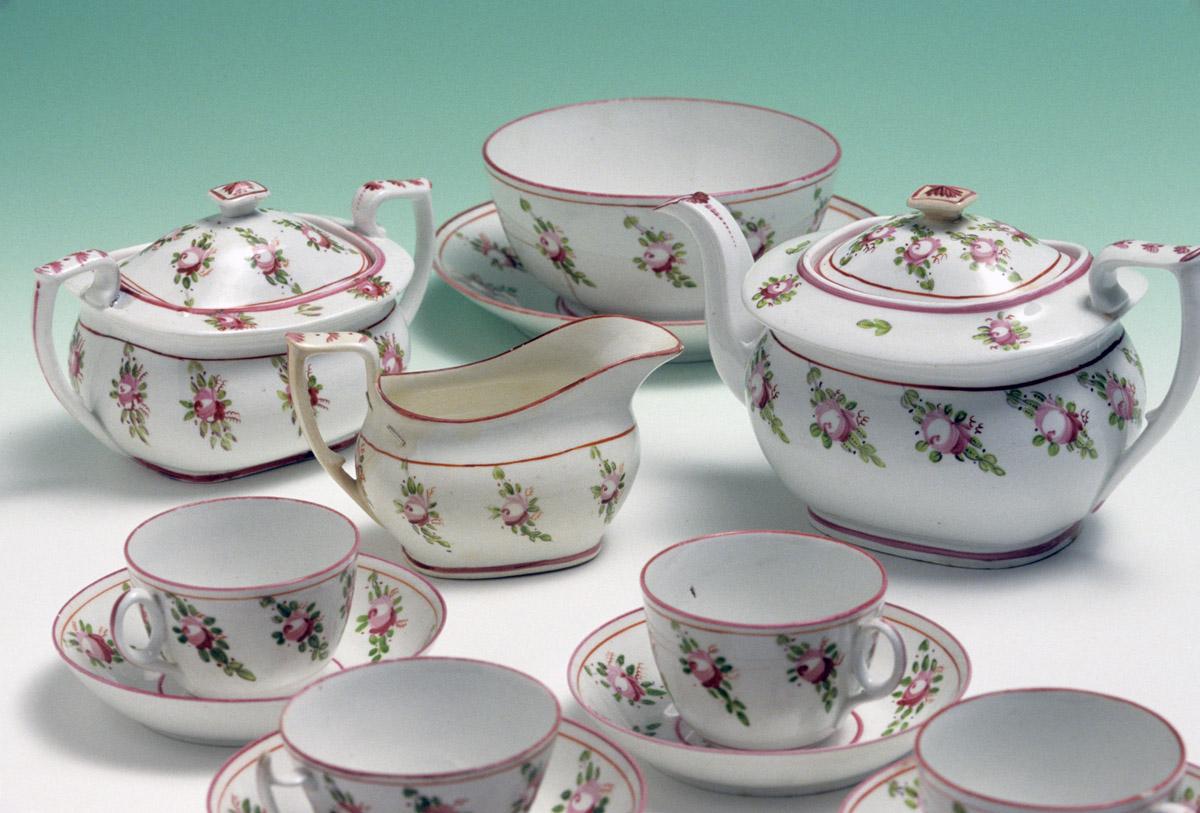 1983.0039.001 - .009 Tea service