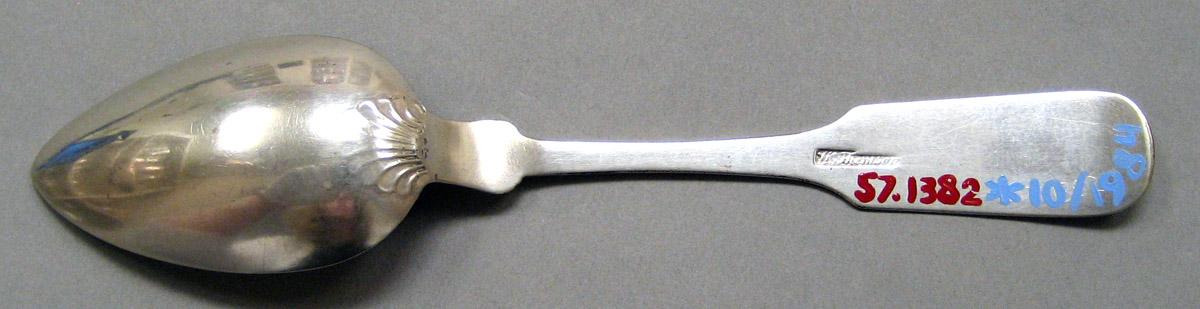 1957.1382 Silver Spoon underside