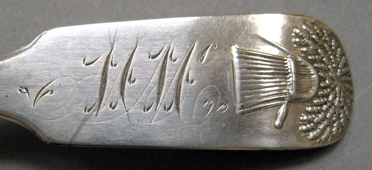1957.1382 Silver Spoon engraving