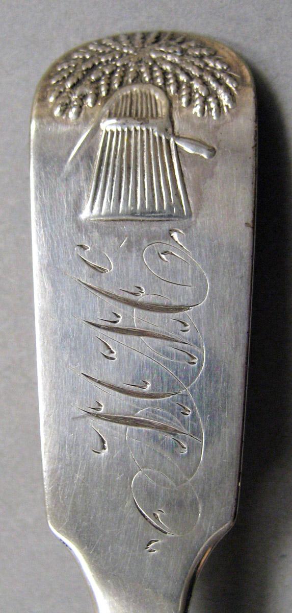1957.1383 Silver Spoon engraving