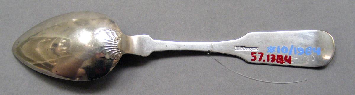 1957.1384 Silver Spoon underside