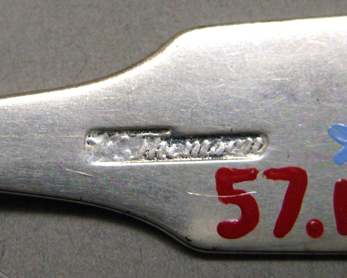 1957.1384 Silver Spoon mark