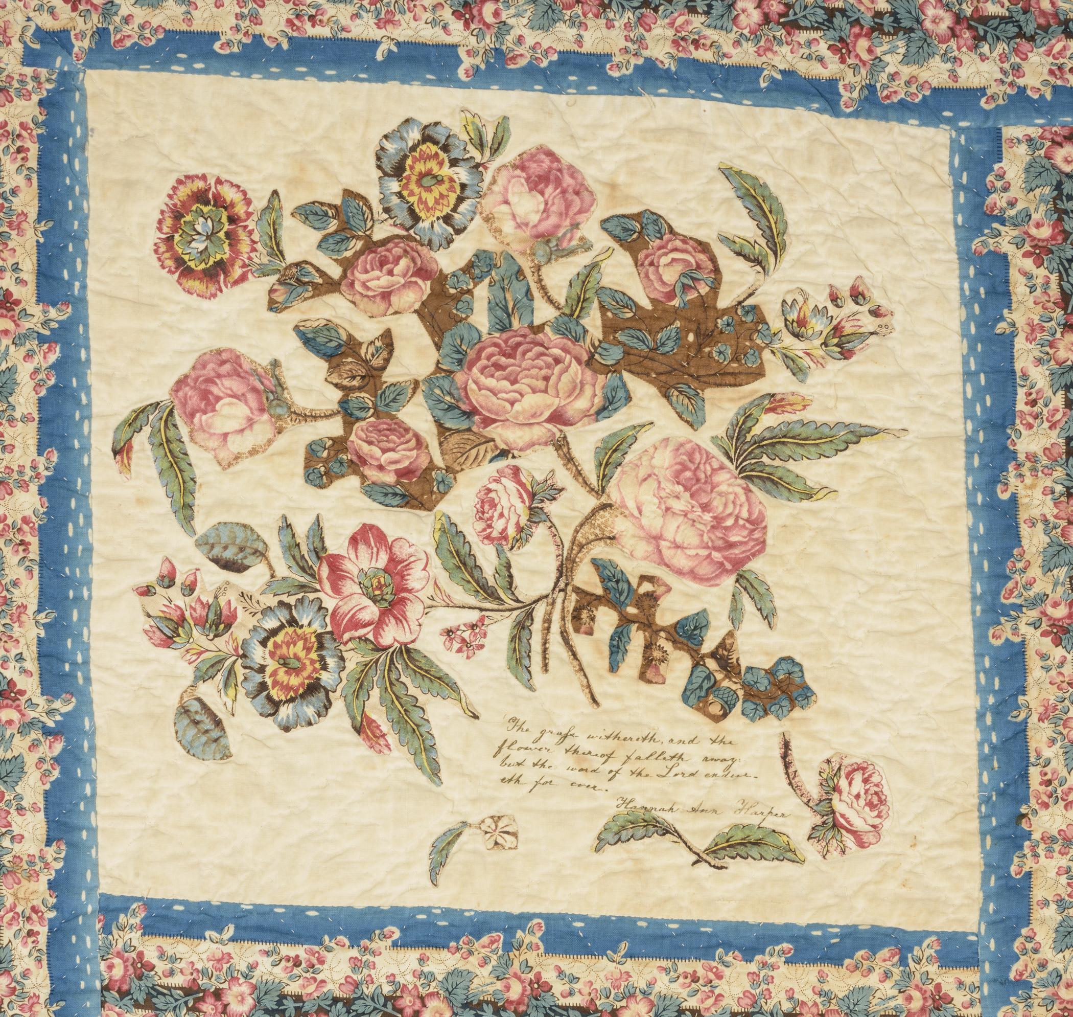 1983.0058 Quilt, detail 1