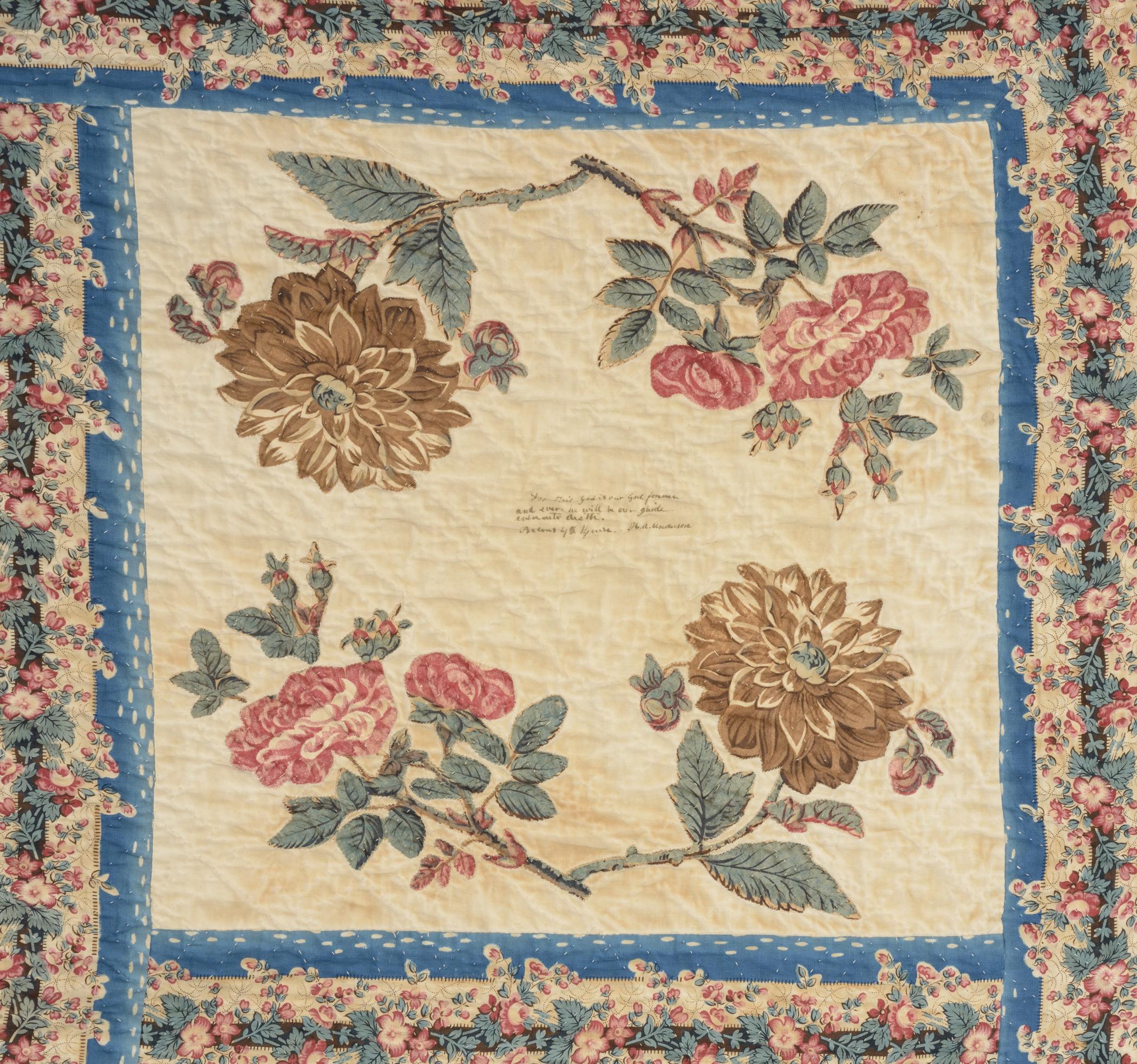 1983.0058 Quilt, detail 11