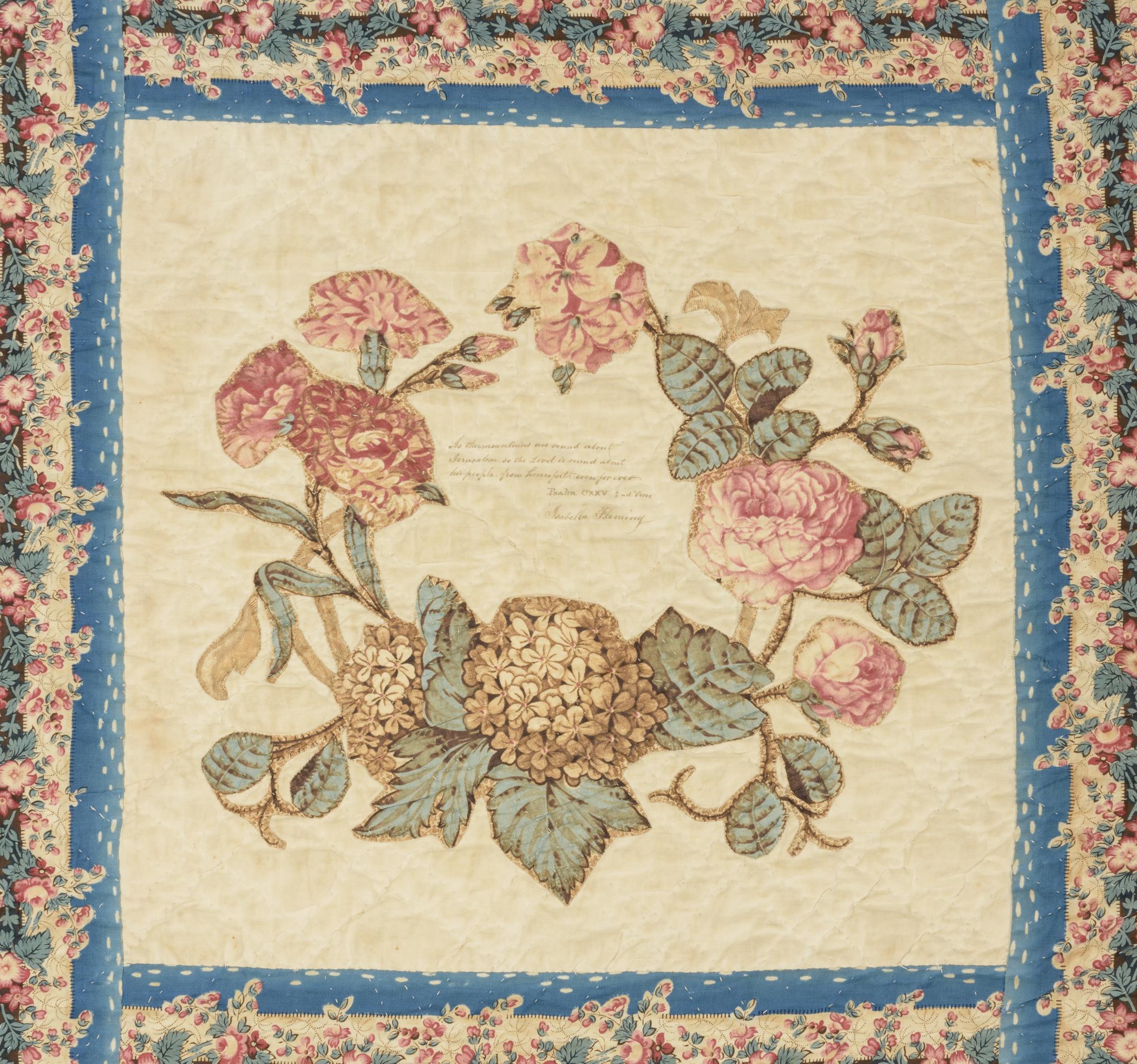 1983.0058 Quilt, detail 22
