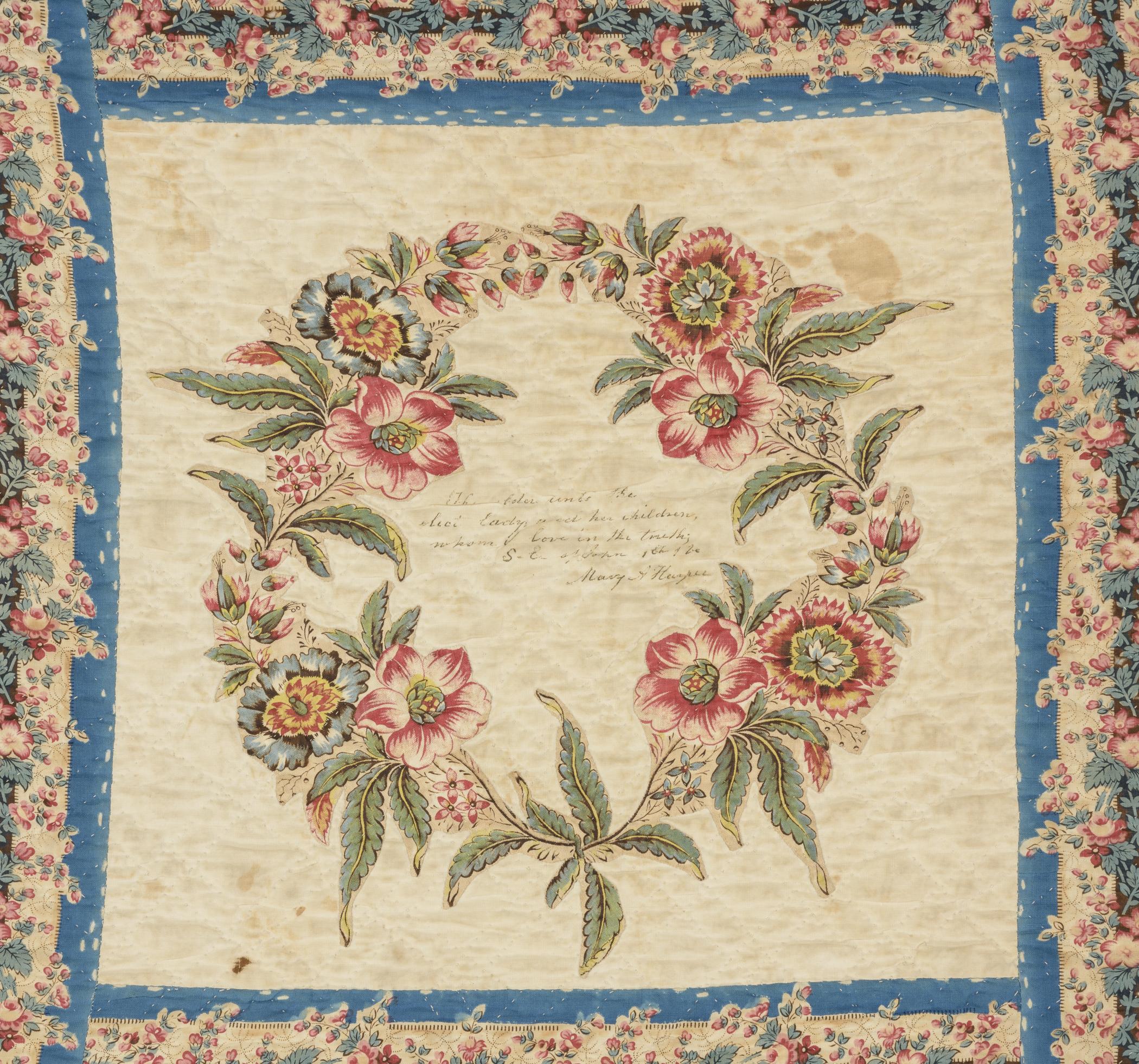 1983.0058 Quilt, detail 19