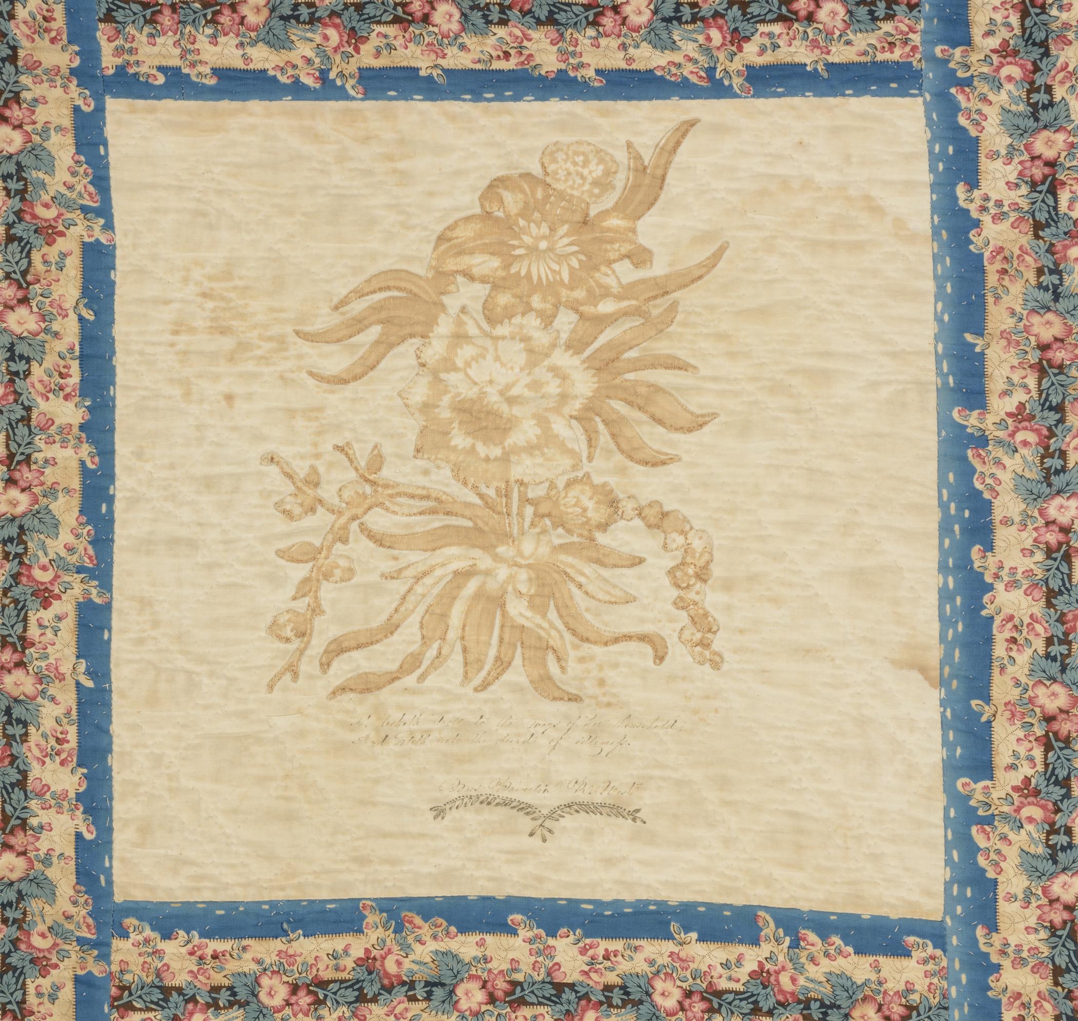 1983.0058 Quilt, detail 17