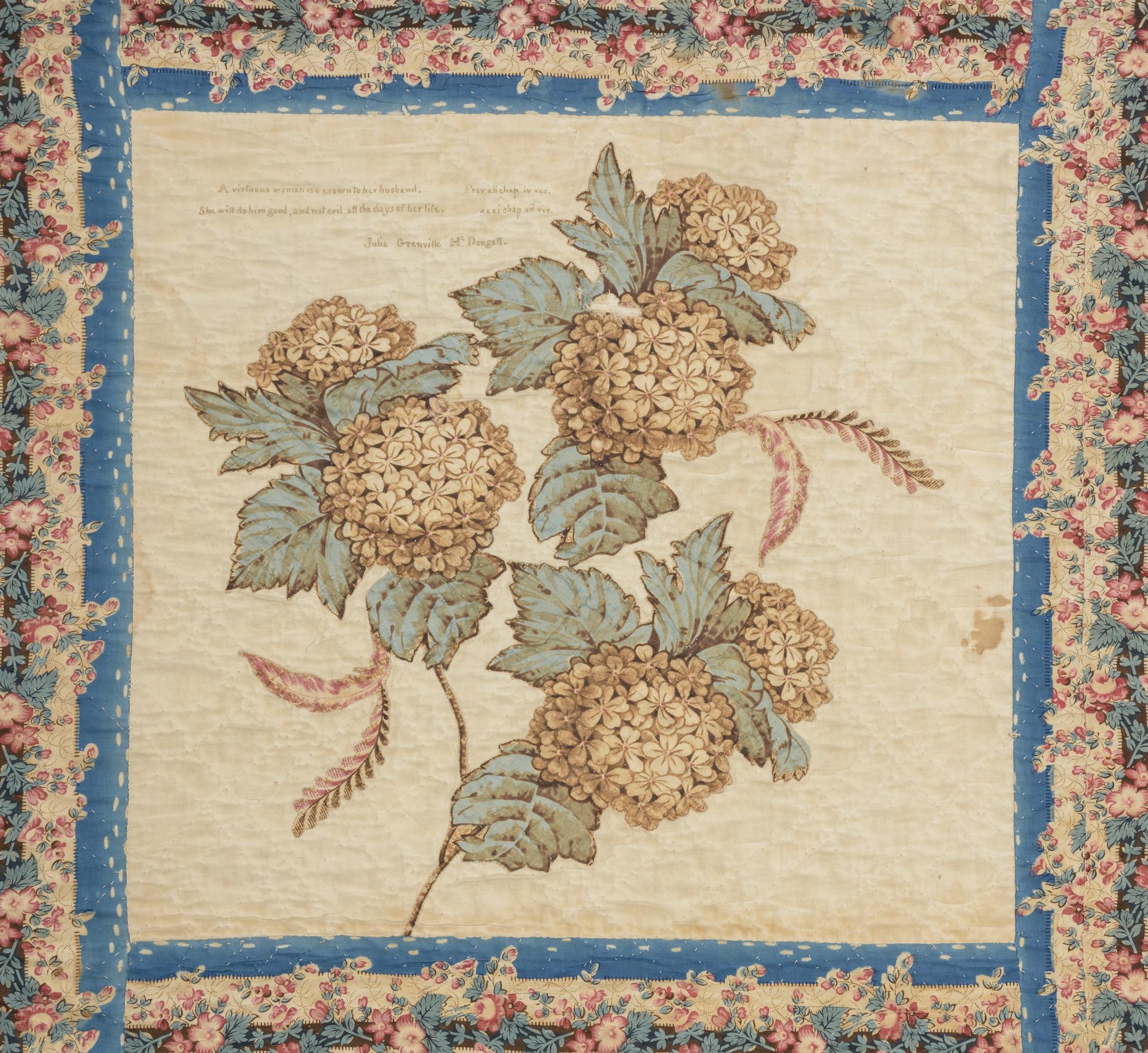1983.0058 Quilt, detail 15