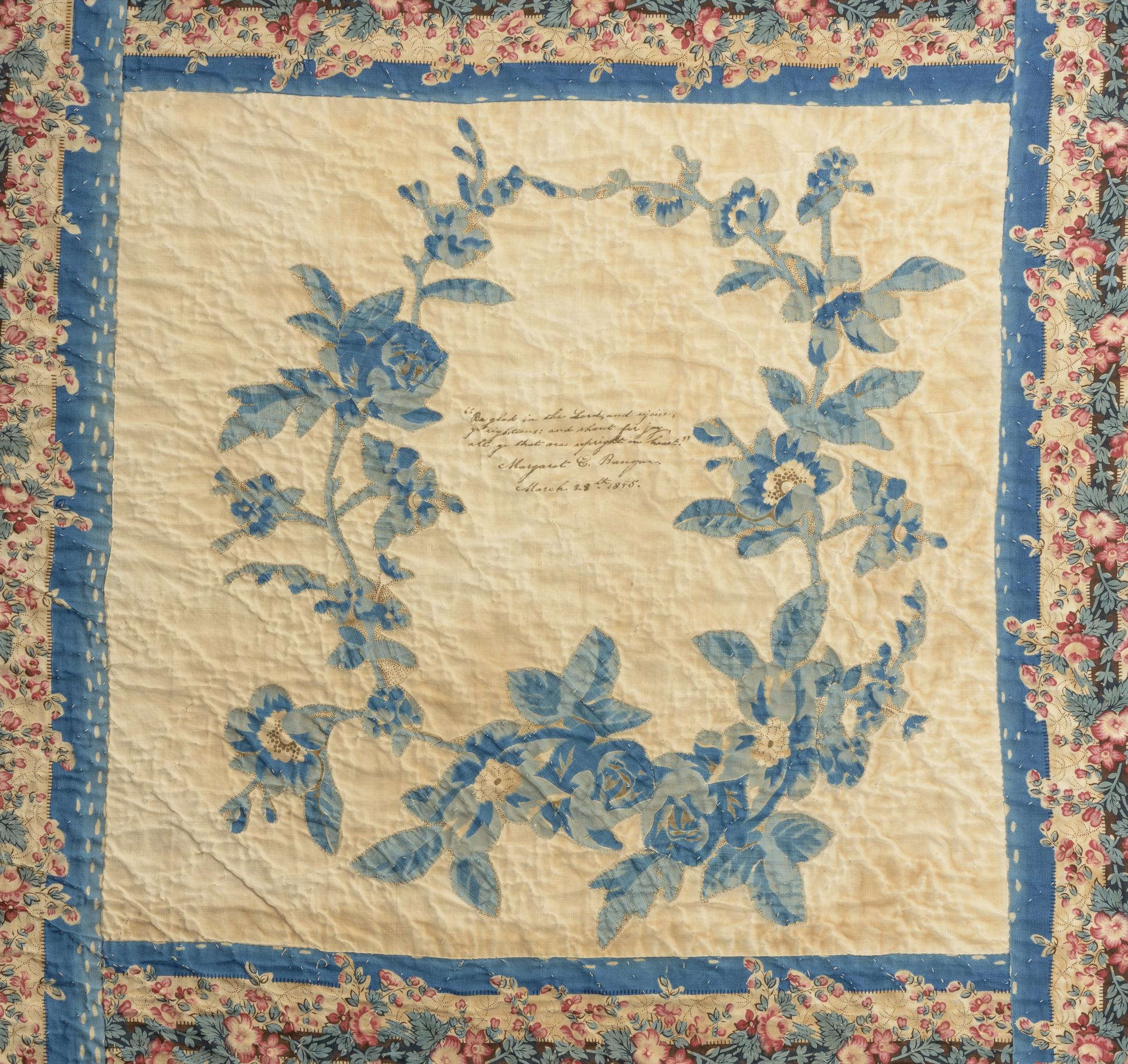 1983.0058 Quilt, detail 14