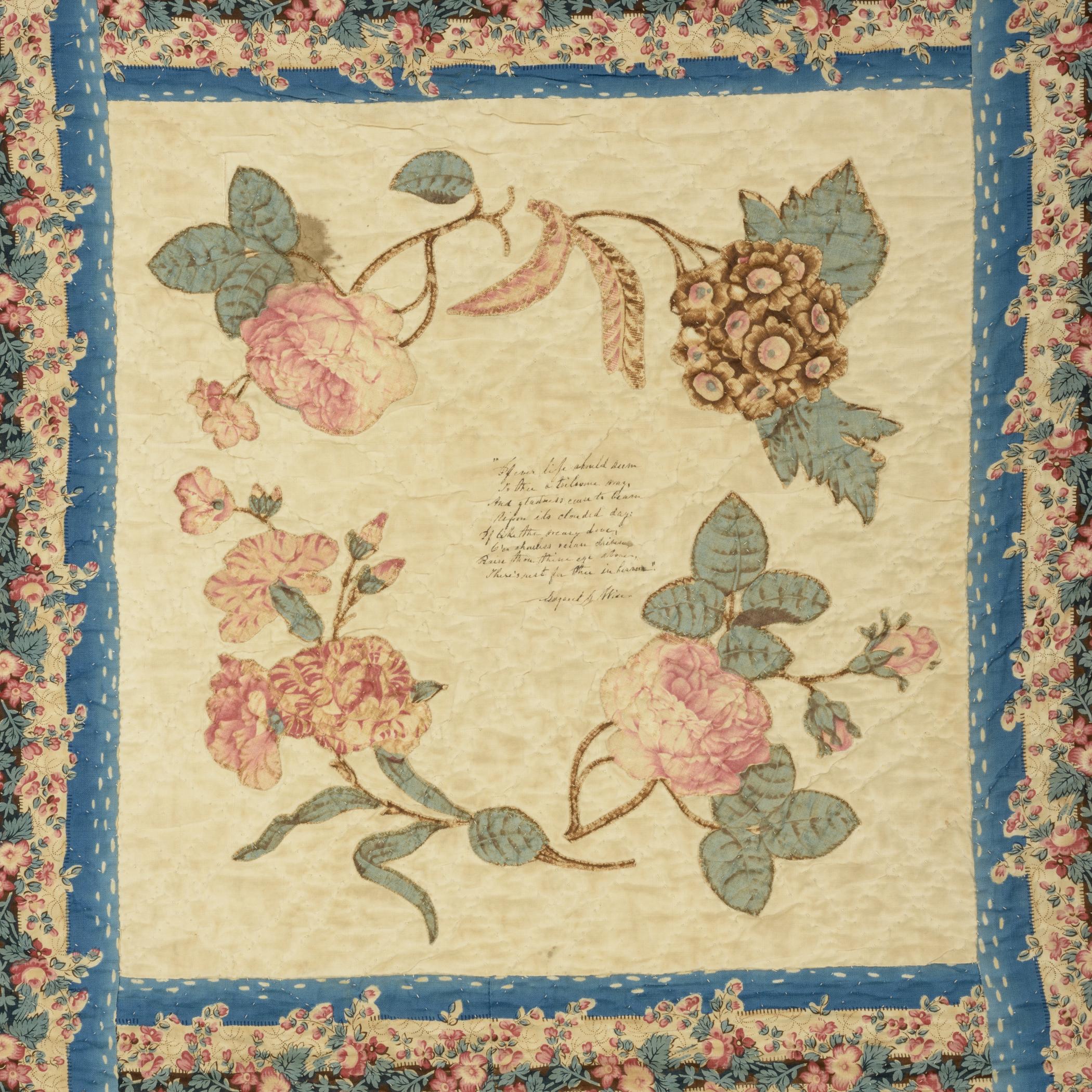 1983.0058 Quilt, detail 24