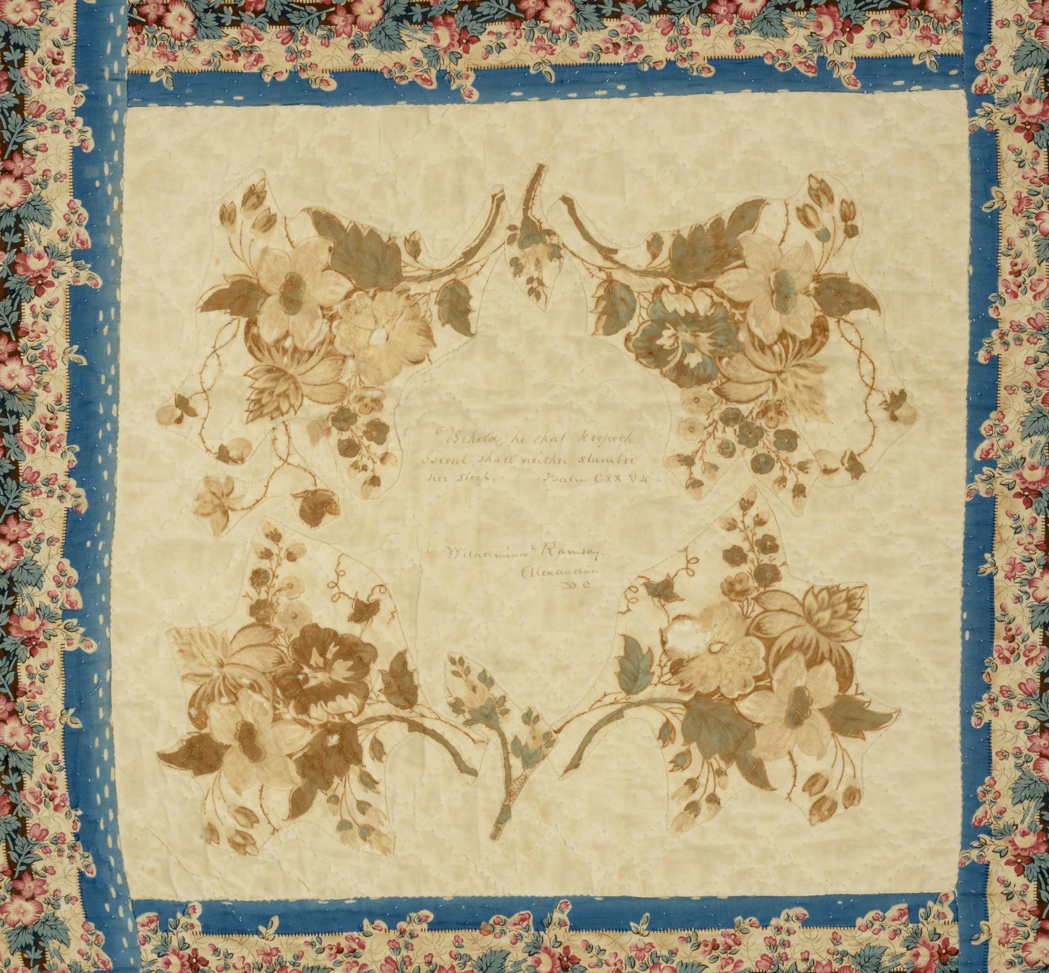 1983.0058 Quilt, detail 26