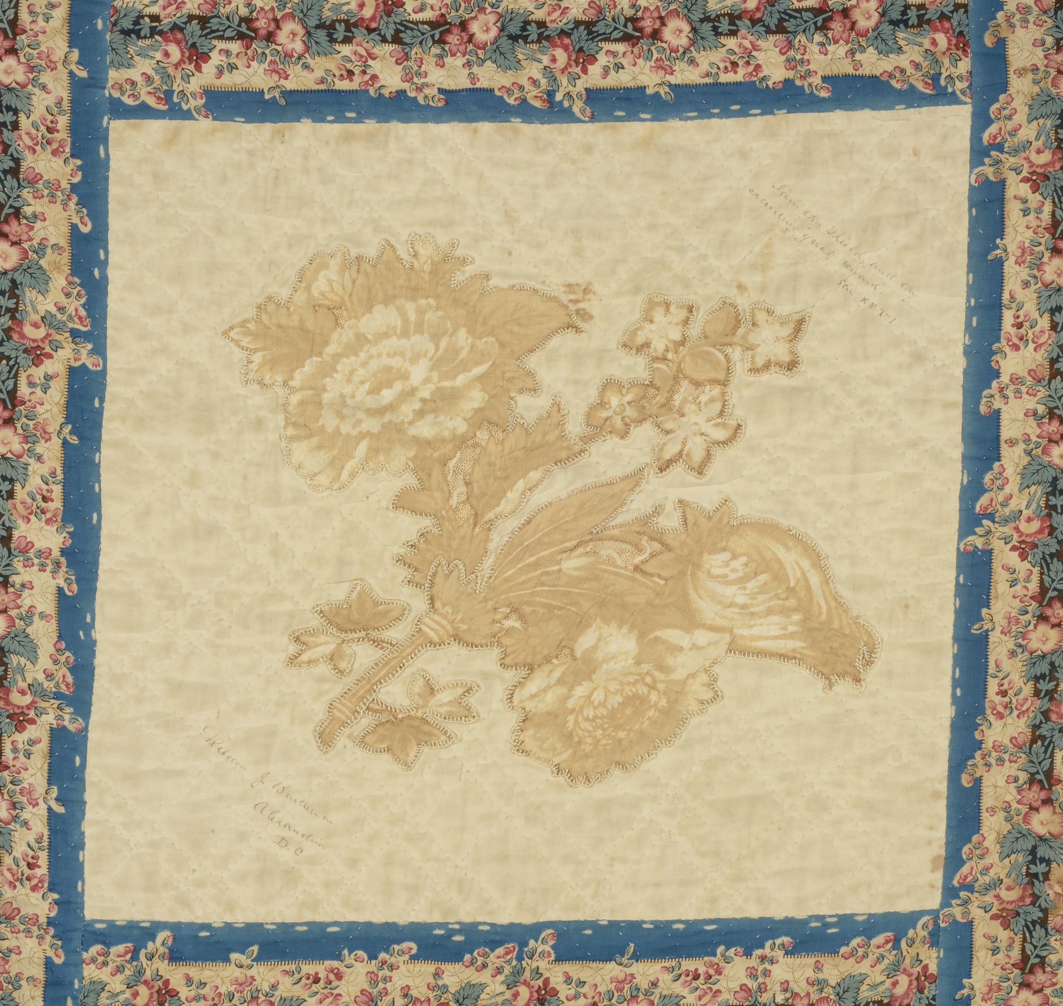 1983.0058 Quilt, detail 28