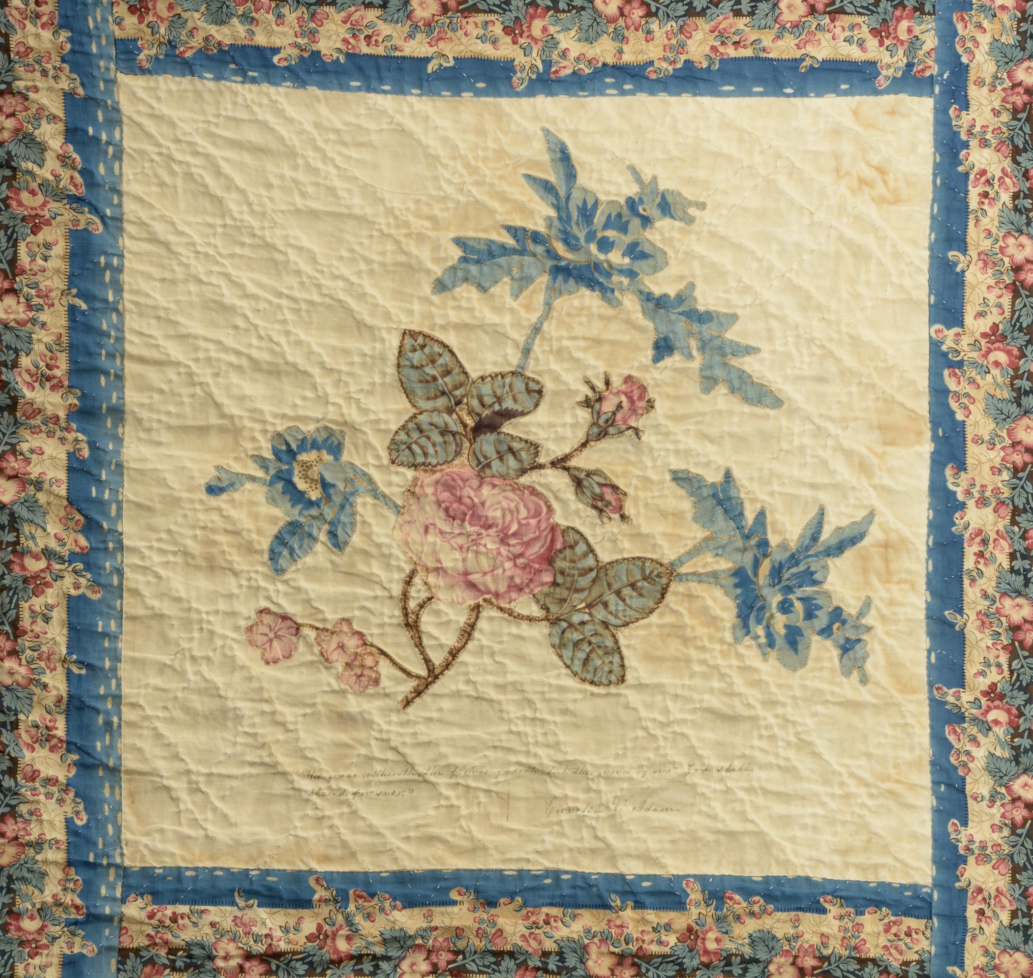 1983.0058 Quilt, detail 33