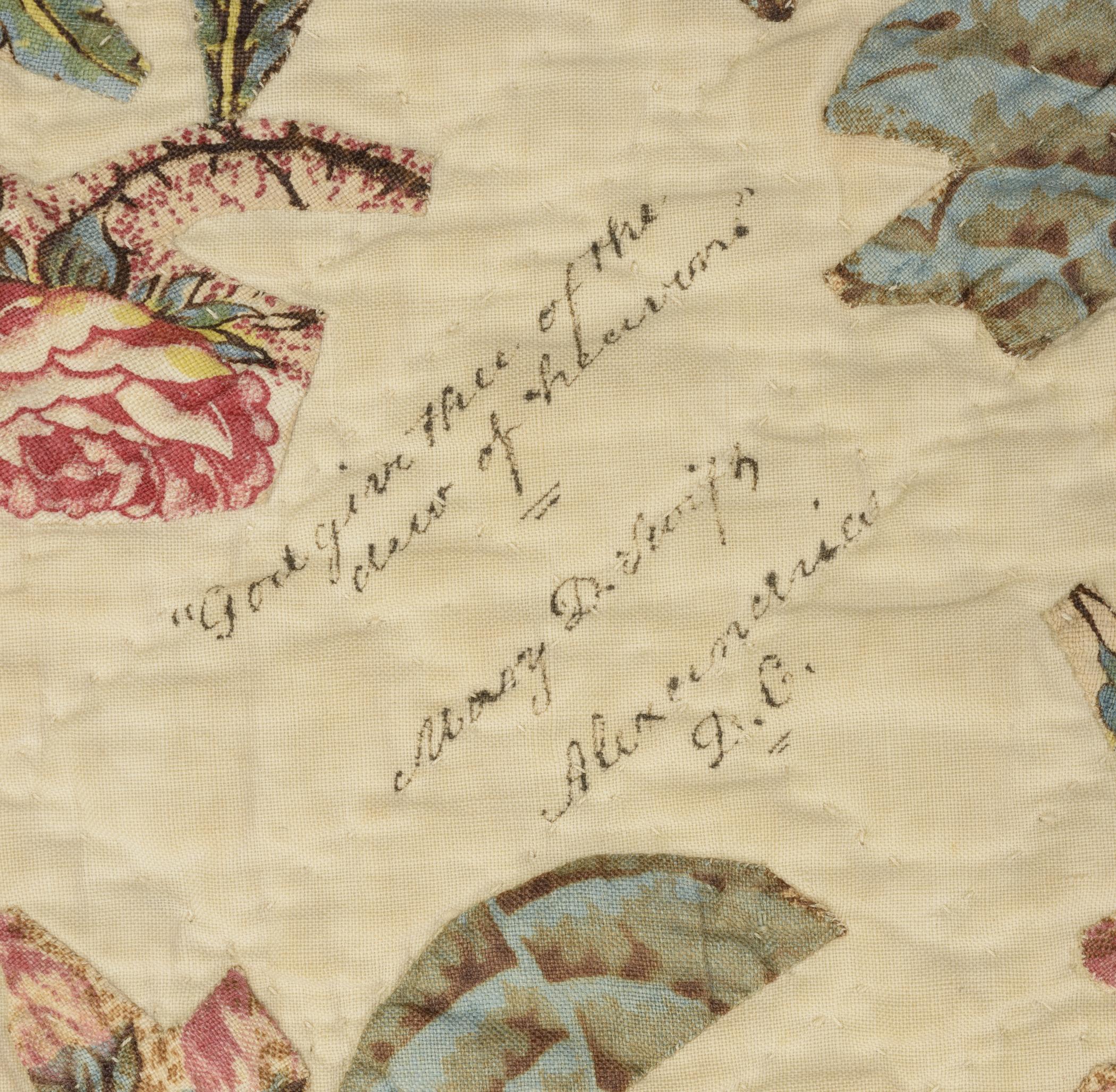 1983.0058 Quilt, detail 3