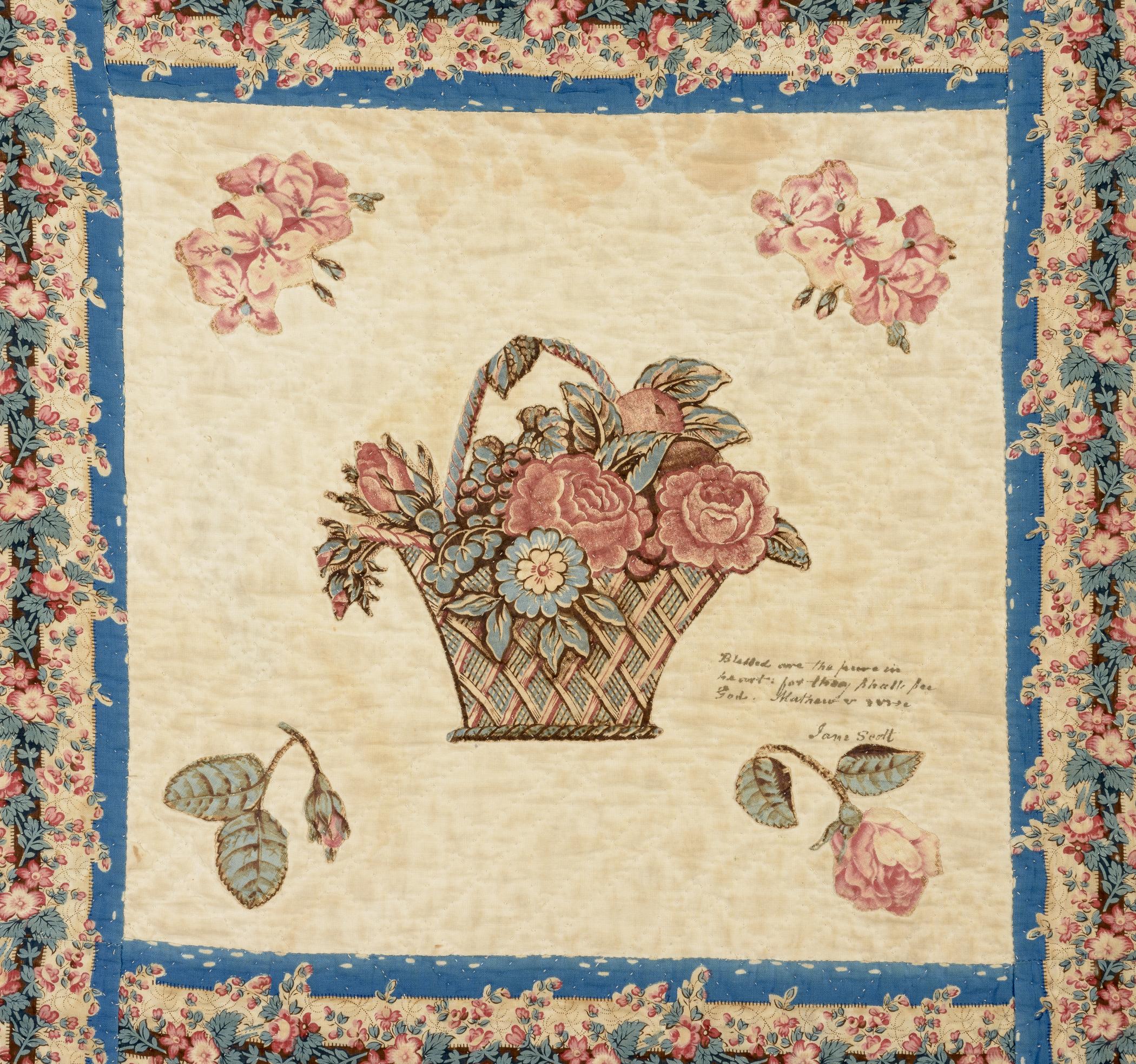 1983.0058 Quilt, detail 49