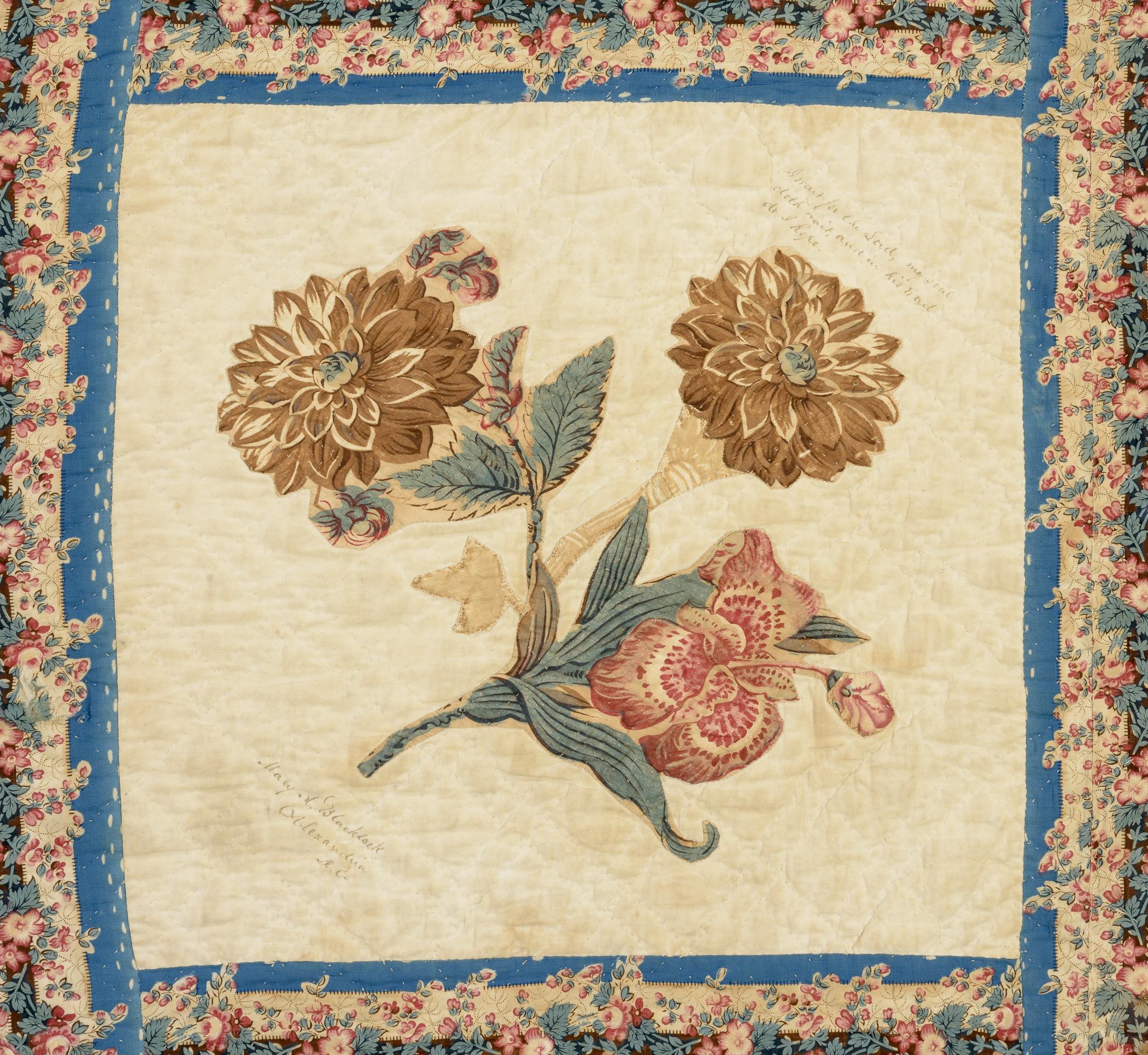 1983.0058 Quilt, detail 52