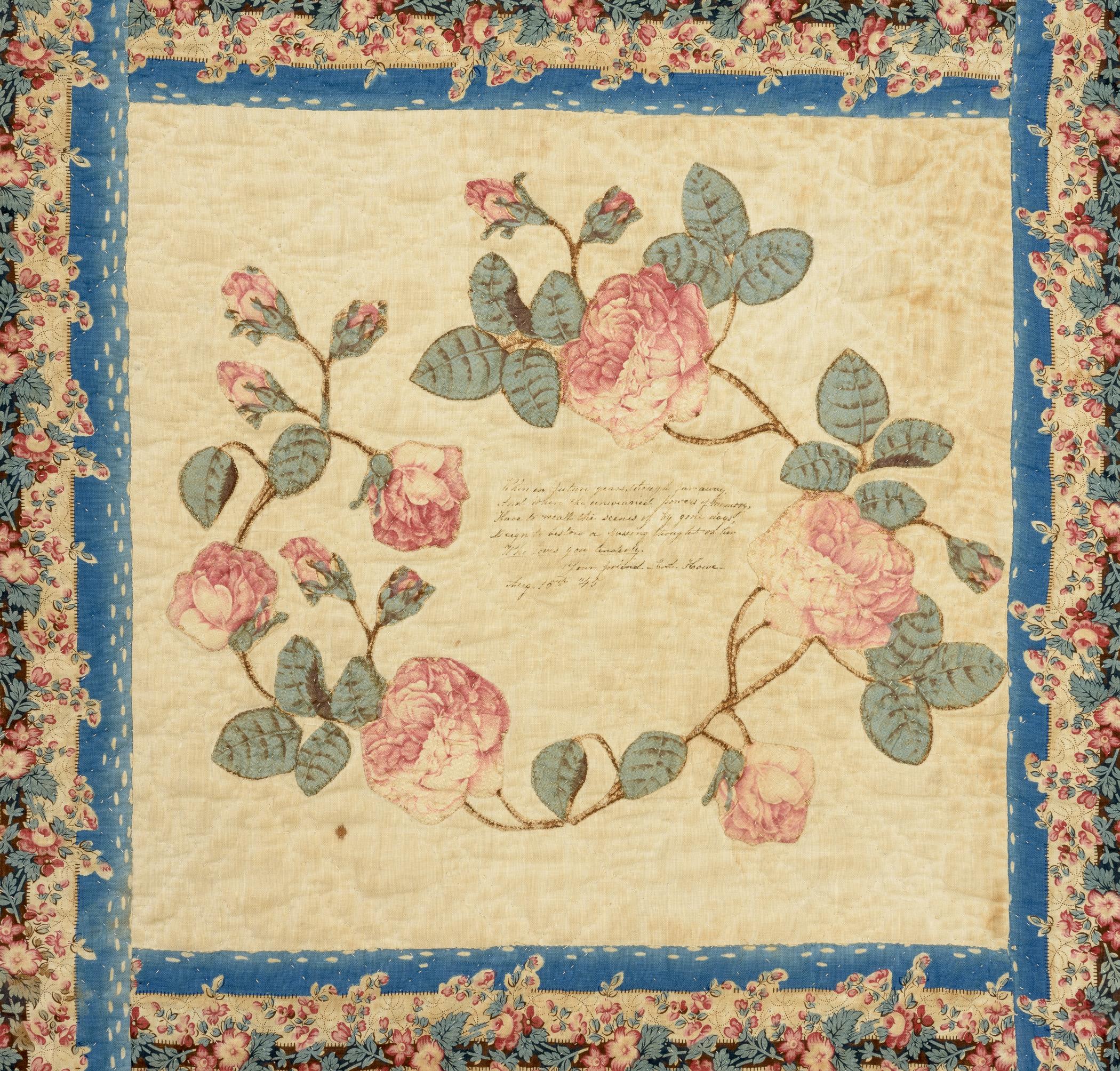 1983.0058 Quilt, detail 55