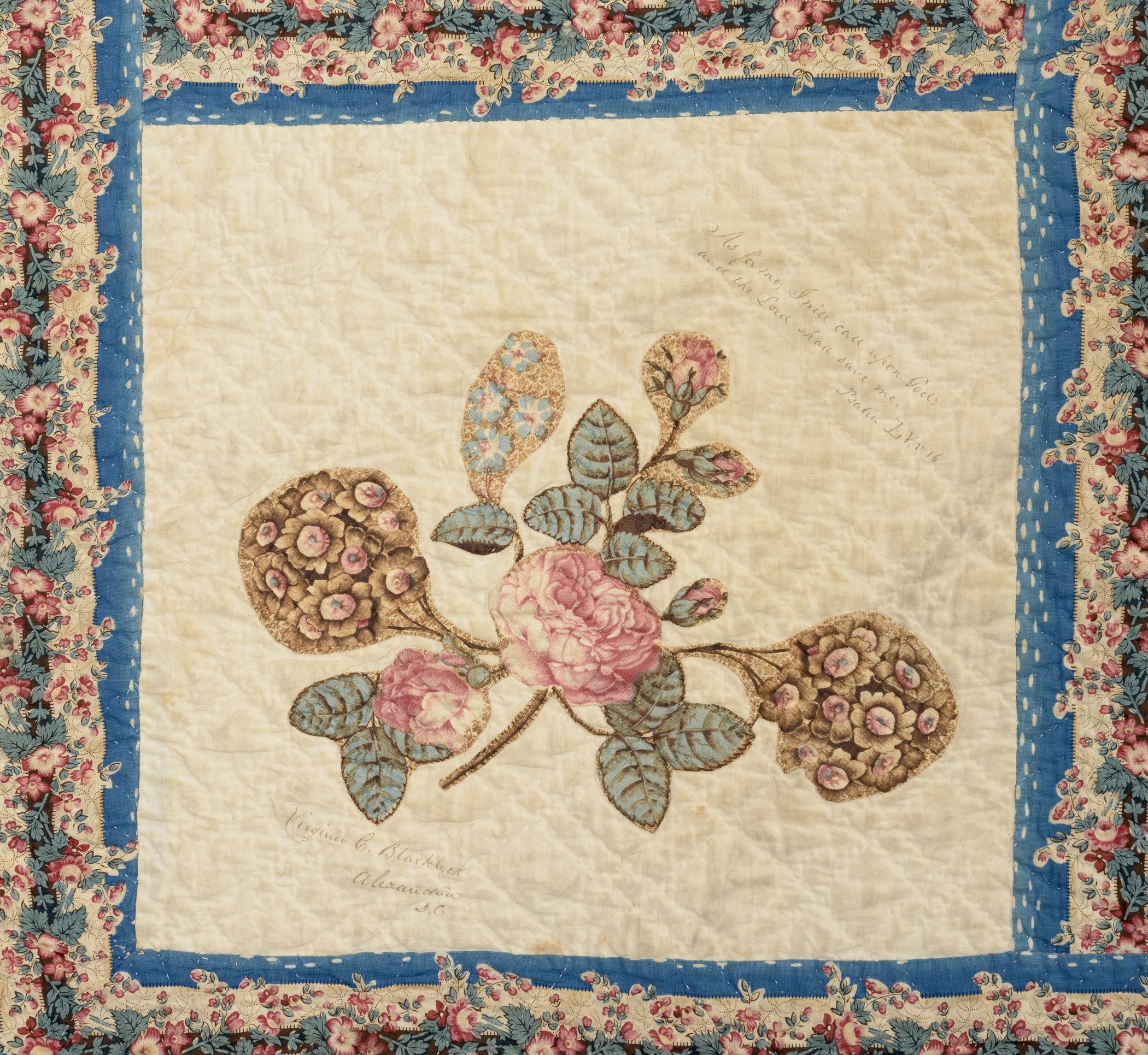 1983.0058 Quilt, detail 44