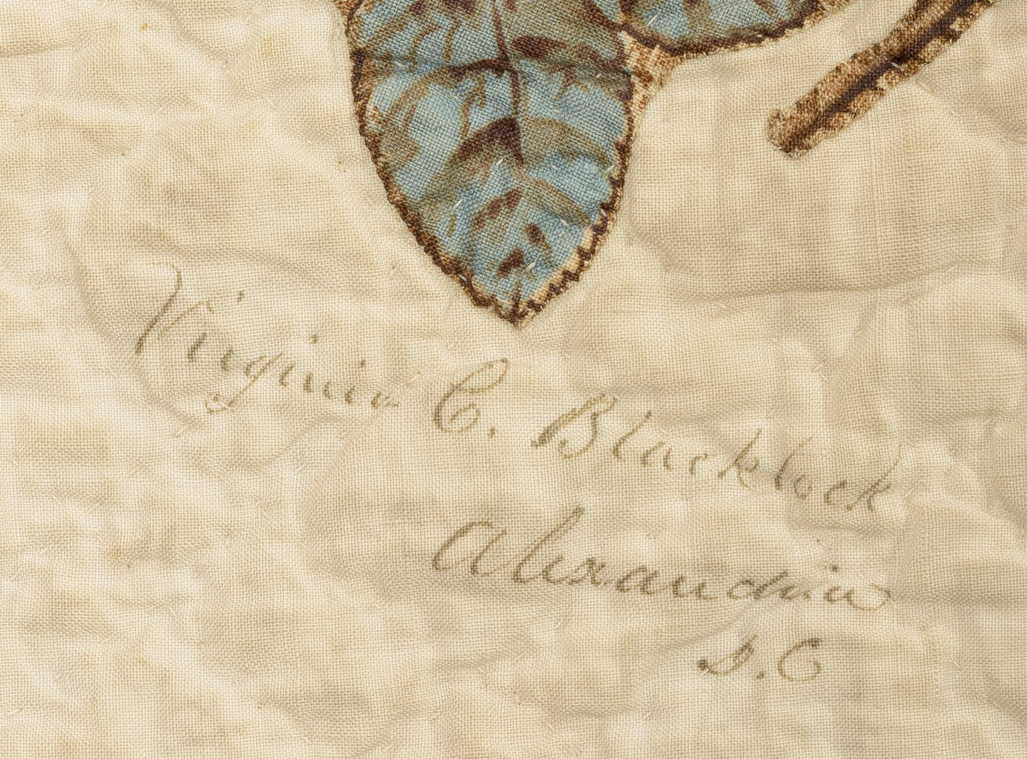 1983.0058 Quilt, detail 43