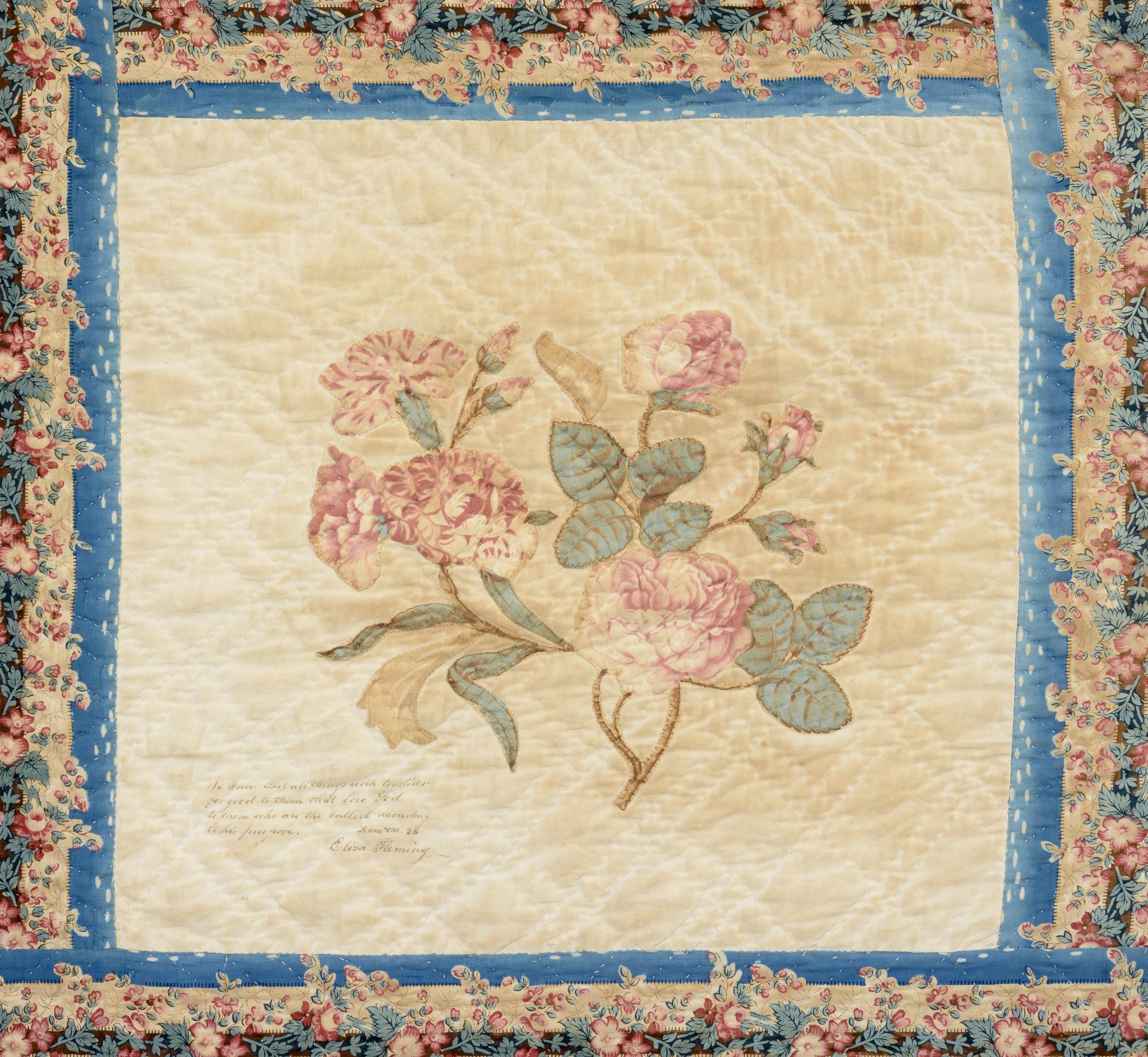 1983.0058 Quilt, detail 39