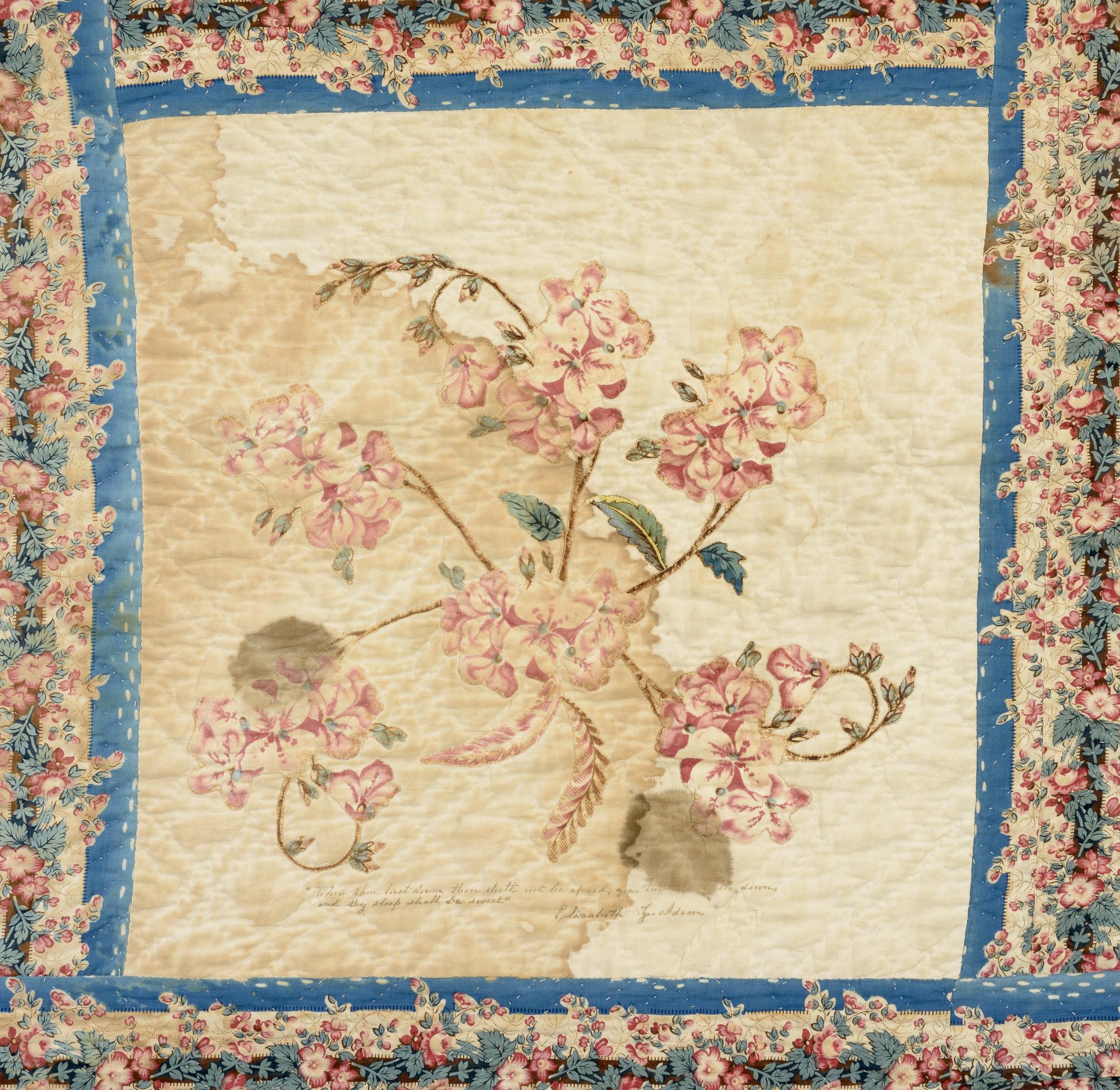 1983.0058 Quilt, detail 36