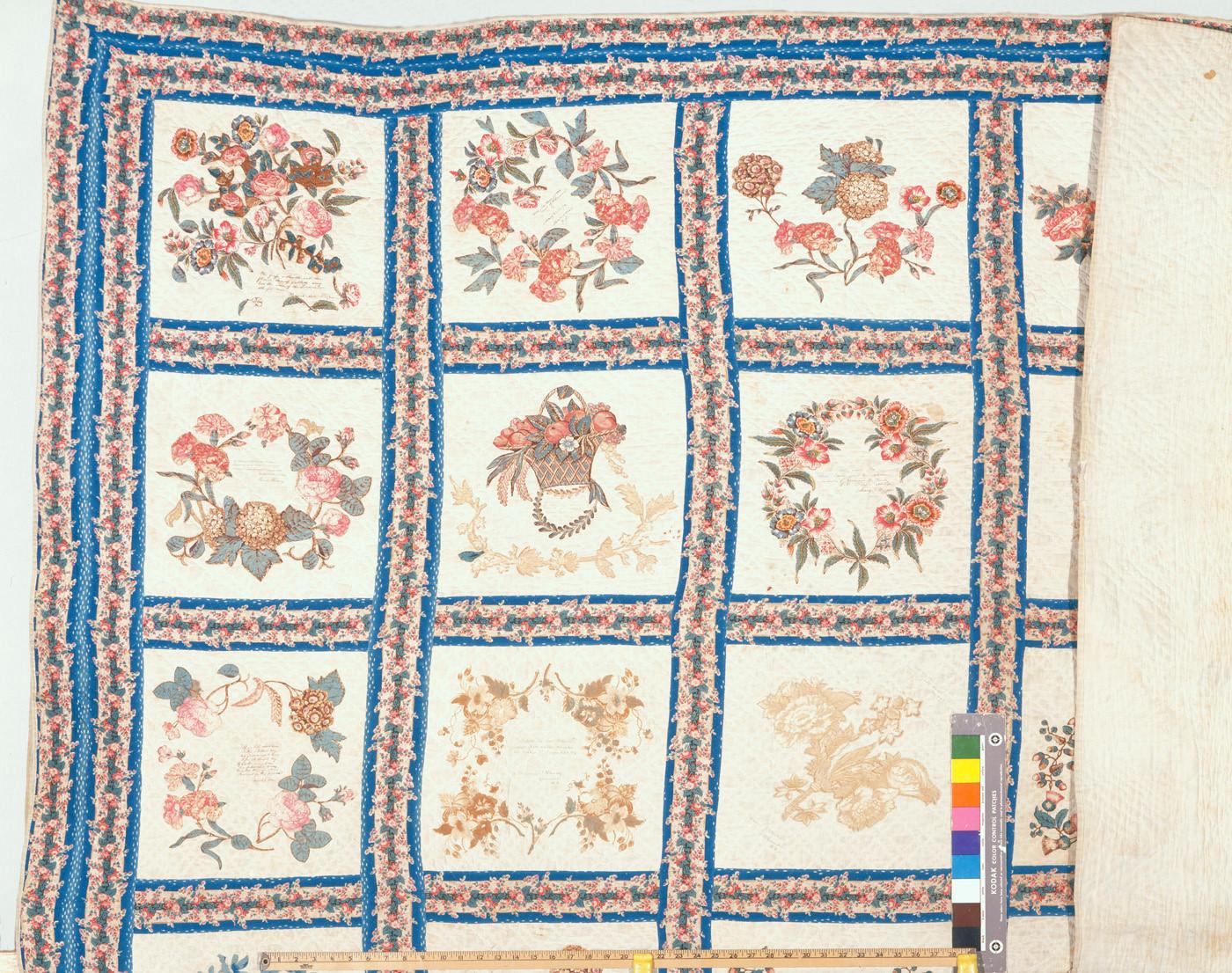 1983.0058 Quilt, detail 3, transparency