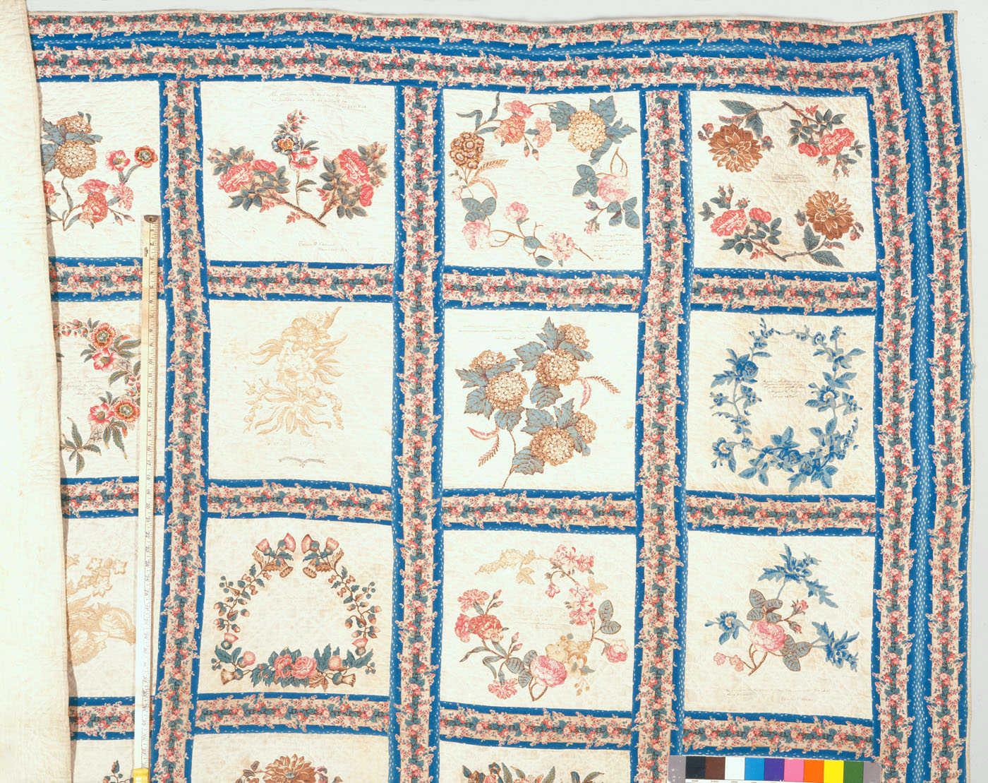 1983.0058 Quilt, detail 1, transparency