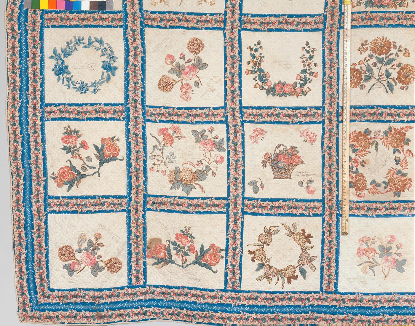 1983.0058 Quilt, detail 2, transparency