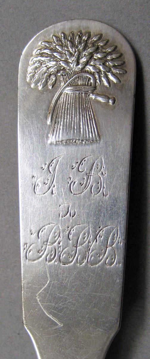 1957.1386 Silver Spoon engraving