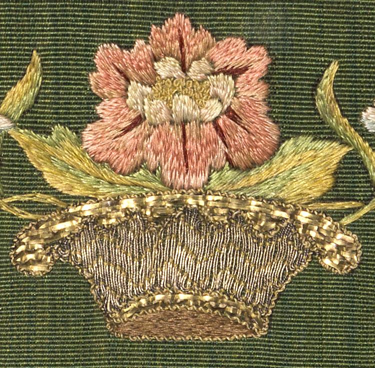 1983.0065 Pocketbook, Pattern Detail 4