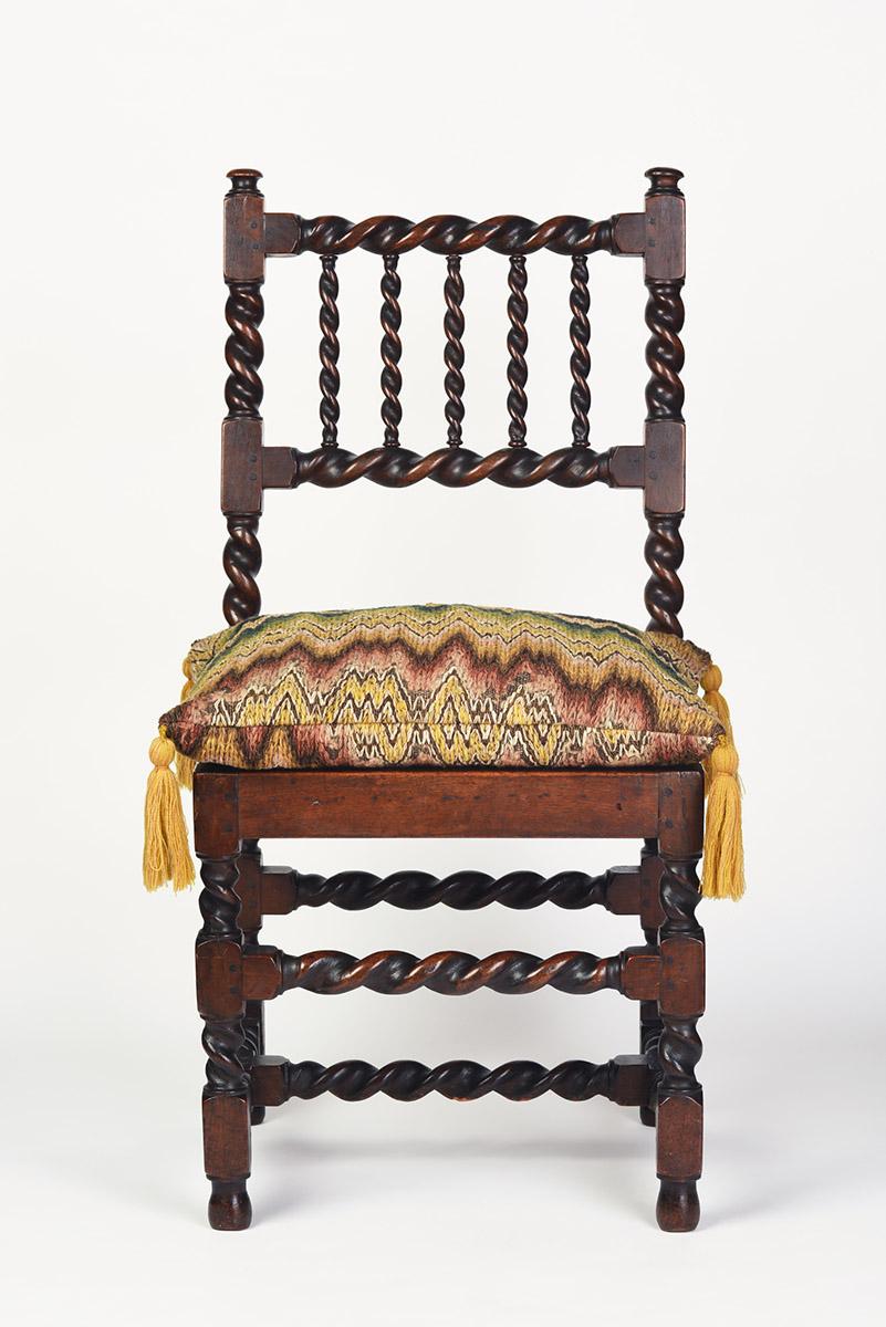 1957.1389 Chair, 1989.0521, Cushion, view 2